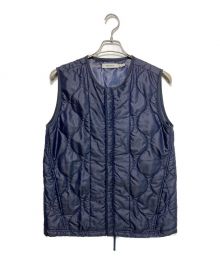 nonnative（ノンネイティブ）の古着「TOURIST PUFF VEST」｜ブルー