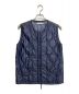 nonnative（ノンネイティブ）の古着「TOURIST PUFF VEST」｜ブルー