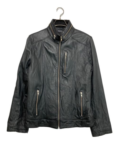 JTP LEATHER（ジェイティーピーレザー）JTP LEATHER (ジェイティーピーレザー) レザージャケット ブラック サイズ:Lの古着・服飾アイテム