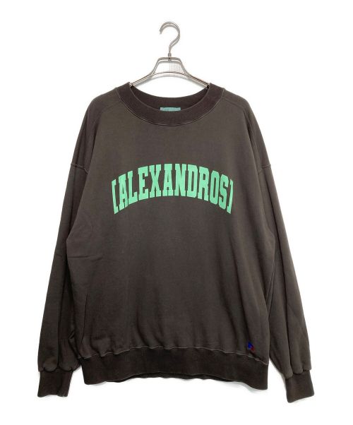 RUSSELL ATHLETIC（ラッセルアスレチック）RUSSELL ATHLETIC (ラッセルアスレチック) ALEXANDROS (アレキサンドロス) Sweatshirt グレー サイズ:XLの古着・服飾アイテム