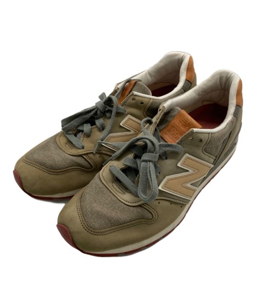 NEW BALANCE（ニューバランス）NEW BALANCE (ニューバランス) ローカットスニーカー オリーブ サイズ:US9 1/2の古着・服飾アイテム