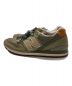 NEW BALANCE (ニューバランス) ローカットスニーカー オリーブ サイズ:US9 1/2：8000円