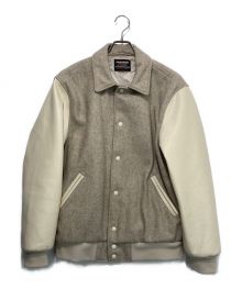 skookum（スクーカム）の古着「STADIUM JACKET」｜ベージュ