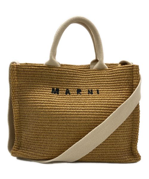 MARNI（マルニ）MARNI (マルニ) ナチュラル トートバッグスモールの古着・服飾アイテム