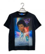 Disney RESORTディズニーリゾート）の古着「captain EO Michael Jackson Tシャツ」｜ブラック