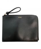 JIL SANDERジルサンダー）の古着「GIRO ENVELOPE CLUTCH」｜ブラック