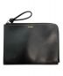 JIL SANDER（ジルサンダー）の古着「GIRO ENVELOPE CLUTCH」｜ブラック