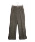 ACNE STUDIOS（アクネ ストゥディオス）の古着「WOOL TWEED TROUSERS」｜ベージュ