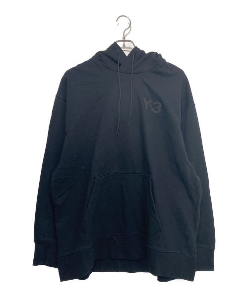 Y-3（ワイスリー）Y-3 (ワイスリー) CLASSIC CHEST LOGO HOODIE ブラック サイズ:XLの古着・服飾アイテム