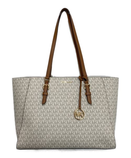 MICHAEL KORS（マイケルコース）MICHAEL KORS (マイケルコース) Sally Large 2-In-1 Logo Tote Bag ブラウンの古着・服飾アイテム