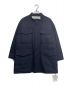 OVERCOAT（オーバーコート）の古着「Wool Kersey Padded Field Jacket」｜ネイビー