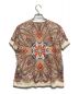 ETRO (エトロ) ペイズリー柄Tシャツ オレンジ サイズ:46：5000円