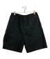 H BEAUTY&YOUTH（エイチ ビューティー&ユース）の古着「TYPEWRITER SHORT PANTS/」｜ブラック