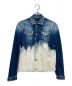 DSQUARED2（ディースクエアード）の古着「paint denim jacket」｜スカイブルー