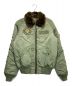 ALPHA INDUSTRIES（アルファインダストリーズ）の古着「MA-1ジャケット」｜カーキ