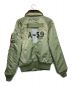 ALPHA INDUSTRIES (アルファインダストリーズ) MA-1ジャケット カーキ サイズ:SMALL：8000円