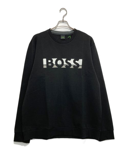 HUGO BOSS（ヒューゴ ボス）HUGO BOSS (ヒューゴ ボス) スウェット ブラック サイズ:3XL 未使用品の古着・服飾アイテム