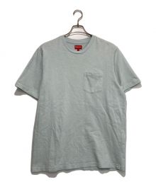 SUPREME（シュプリーム）の古着「ショートスリーブポケットTシャツ」｜スカイブルー