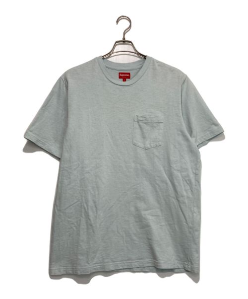 SUPREME（シュプリーム）SUPREME (シュプリーム) ショートスリーブポケットTシャツ スカイブルー サイズ:Lの古着・服飾アイテム