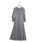 Her lip to (ハーリップトゥ) Lace Sleeve Crepe Long Dress セピアブルー サイズ:M：7000円