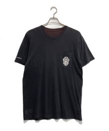 CHROME HEARTS（クロムハーツ）の古着「ダガープリント ポケットTシャツ」｜ブラック