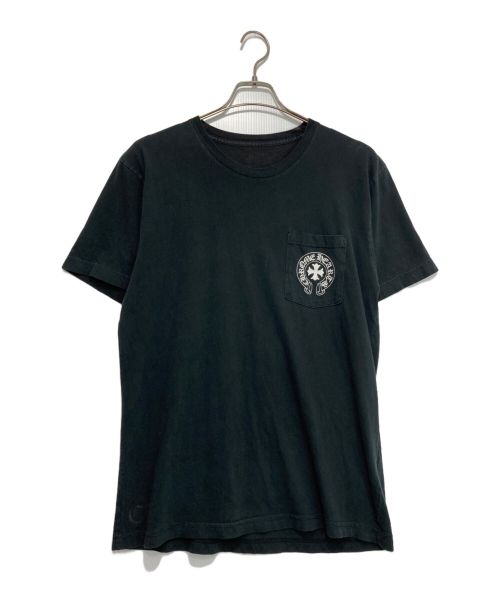 CHROME HEARTS（クロムハーツ）CHROME HEARTS (クロムハーツ) TOKYO バックプリント ポケットTシャツ ブラック サイズ:Lの古着・服飾アイテム