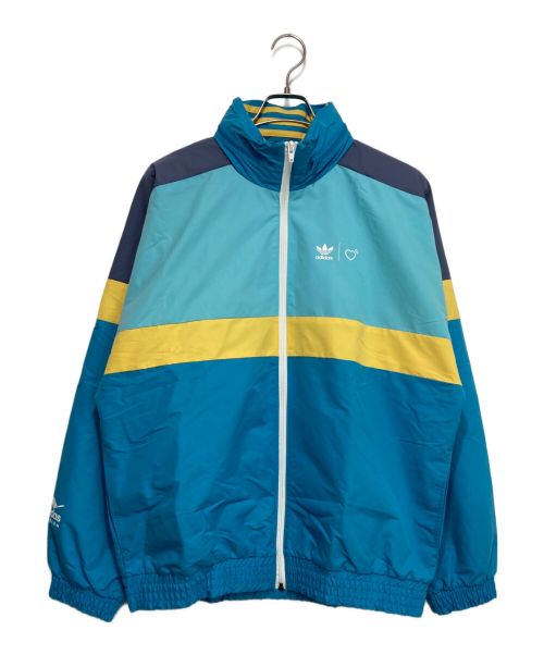 adidas Originals（アディダスオリジナル）adidas originals (アディダスオリジナル) HUMAN MADE (ヒューマンメイド) WINDBREAKER HM スカイブルー サイズ:J0の古着・服飾アイテム