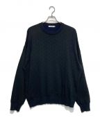 yashikiヤシキ）の古着「Sakuraame Knit」｜ネイビー