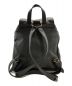 COACH (コーチ) Billie Pebbled Leather Backpack ブラック：7000円