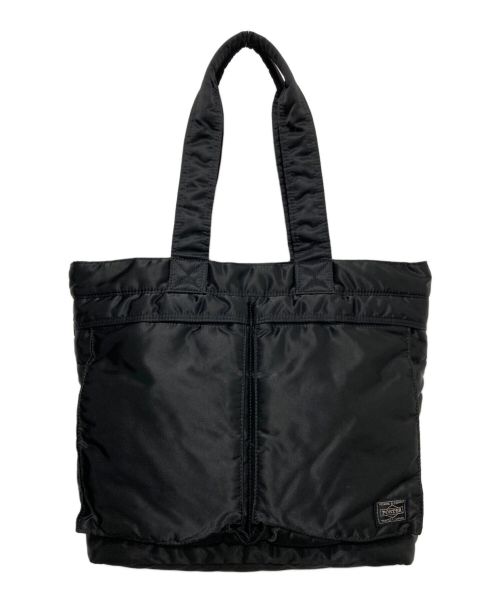 PORTER（ポーター）PORTER (ポーター) TANKER  TOTE BAG/タンカートートバッグ ブラックの古着・服飾アイテム