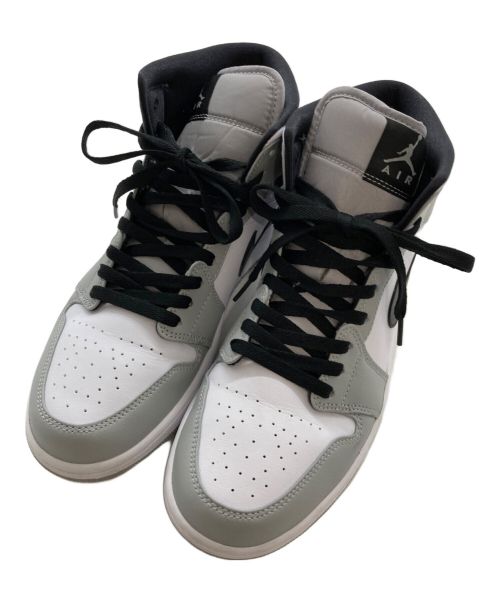 NIKE（ナイキ）NIKE (ナイキ) Air Jordan 1 Mid/スニーカー Light Smoke Grey サイズ:28の古着・服飾アイテム