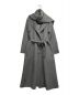 RANDEBOO（ランデブー）の古着「Muffler docking wool coat/マフラードッキングウールコート」｜グレー