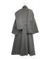 RANDEBOO (ランデブー) Muffler docking wool coat/マフラードッキングウールコート グレー サイズ:F：9000円