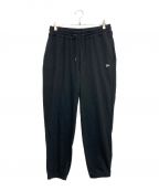 New Era×GROUND Yニューエラ×グラウンドワイ）の古着「ADDRESS LOGO OVERSIZED SWEAT PANTS」｜ブラック