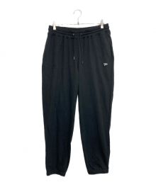 New Era×GROUND Y（ニューエラ×グラウンドワイ）の古着「ADDRESS LOGO OVERSIZED SWEAT PANTS」｜ブラック