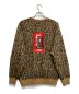 WACKO MARIA (ワコマリア) THE BLACK EYE PATCH (ブラックアイパッチ) LEOPARD HEAVY MOHAIR CARDIGAN ブラウン サイズ:L：45000円