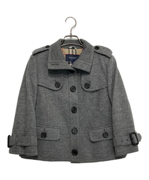 BURBERRY LONDON（バーバリーロンドン）BURBERRY LONDON (バーバリーロンドン) ショートジャケット グレー サイズ:38の古着・服飾アイテム