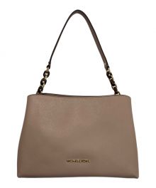 MICHAEL KORS（マイケルコース）の古着「Sofia Large Saffiano Leather Satchel/2WAYバッグ」｜ピンク