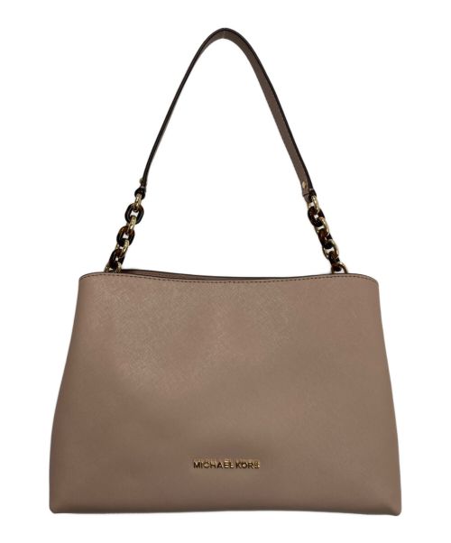 MICHAEL KORS（マイケルコース）MICHAEL KORS (マイケルコース) Sofia Large Saffiano Leather Satchel/2WAYバッグ ピンク 未使用品の古着・服飾アイテム