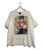 SAINT MICHAELセントマイケル）の古着「DSNY SS TEE/MAD HATTER」｜ホワイト