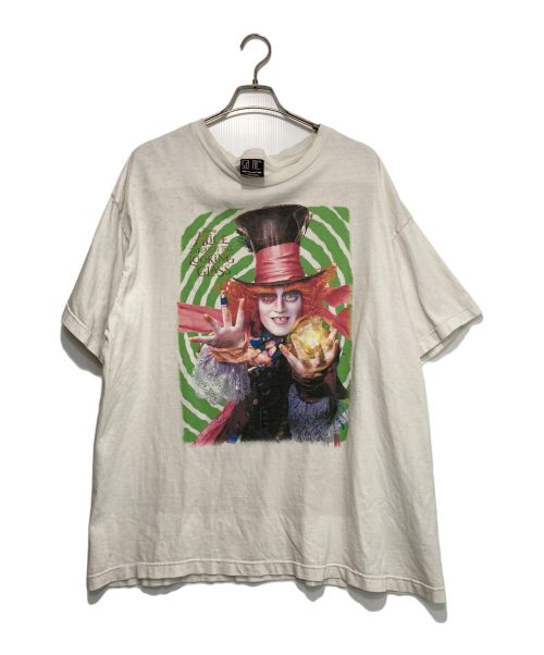 SAINT MICHAEL（セントマイケル）SAINT MICHAEL (セントマイケル) DSNY SS TEE/MAD HATTER ホワイト サイズ:XXLの古着・服飾アイテム