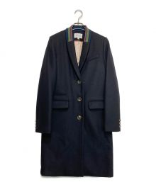 TRENCH&COAT BY LENER（レネール）の古着「チェスターコート」｜ブラック