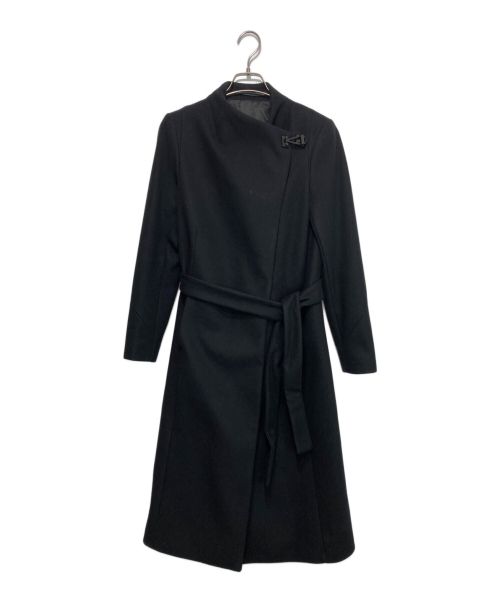 ALL SAINTS（オールセインツ）ALL SAINTS (オールセインツ) RILEY WOOL-CASHMERE BLEND COAT ブラック サイズ:160/8Aの古着・服飾アイテム