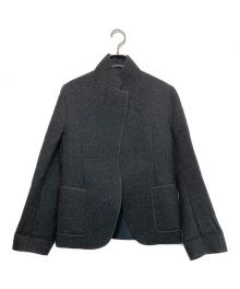 ROBE DE CHAMBRE COMME DES GARCONS（ローブドシャンブル コムデギャルソン）の古着「中綿ボンディングウールジャケット」｜グレー