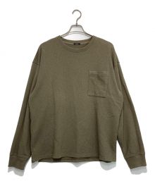 Denham（デンハム）の古着「SEVERN AMERICANA SWEAT TLB」｜オリーブ