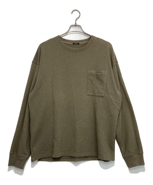 Denham（デンハム）Denham (デンハム) SEVERN AMERICANA SWEAT TLB オリーブ サイズ:XLの古着・服飾アイテム