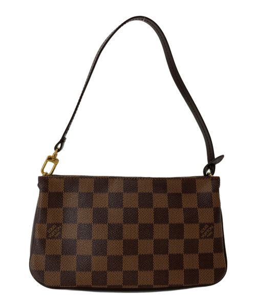 LOUIS VUITTON（ルイ ヴィトン）LOUIS VUITTON (ルイ ヴィトン) ダミエ ナヴォナ/アクセサリーポーチ ブラウンの古着・服飾アイテム