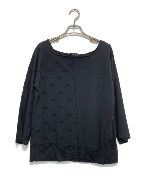 tricot COMME des GARCONS（トリココムデギャルソン）tricot COMME des GARCONS (トリココムデギャルソン) デザインカットソー ブラック サイズ:-の古着・服飾アイテム