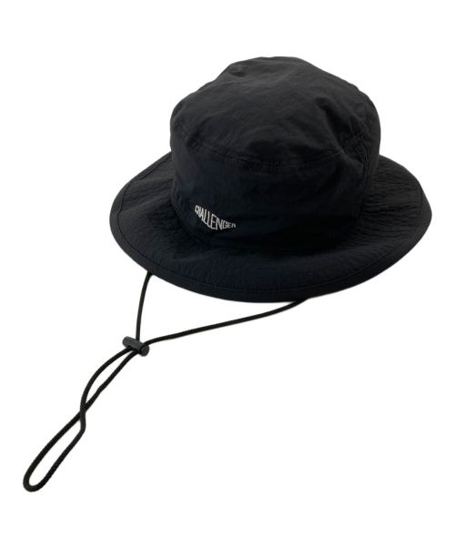 CHALLENGER（チャレンジャー）CHALLENGER (チャレンジャー) BEACH BUCKET HAT ブラック サイズ:LARGEの古着・服飾アイテム