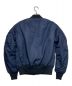 HOUSTON (ヒューストン) B-15C FLIGHT JACKET -MODIFY- ネイビー サイズ: 38(M) 未使用品：18000円